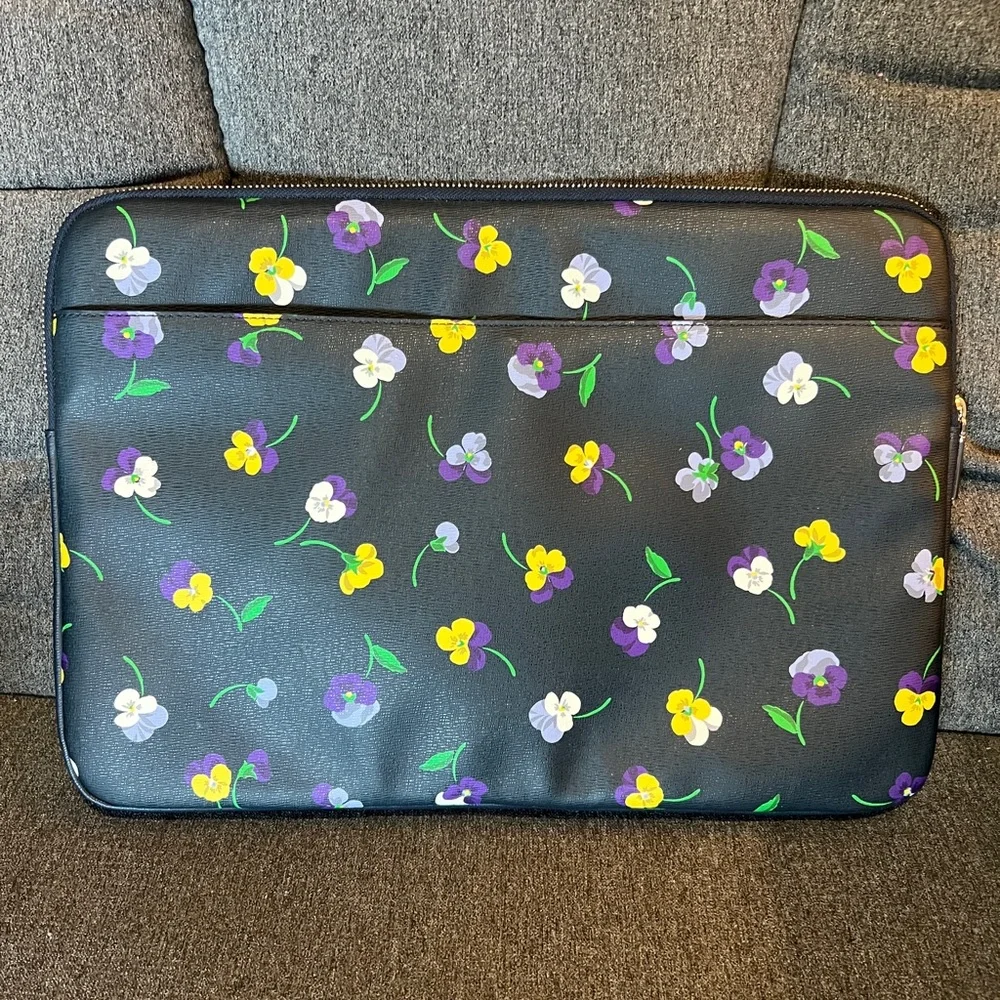 Kate Spade Navy Floral Tablet Sleeve